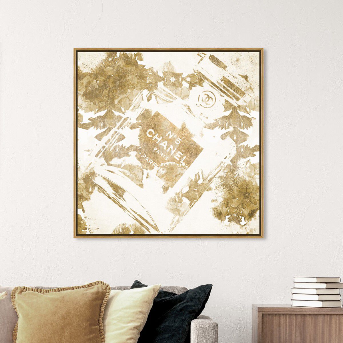 40x40/Framed Canvas/PSGLD