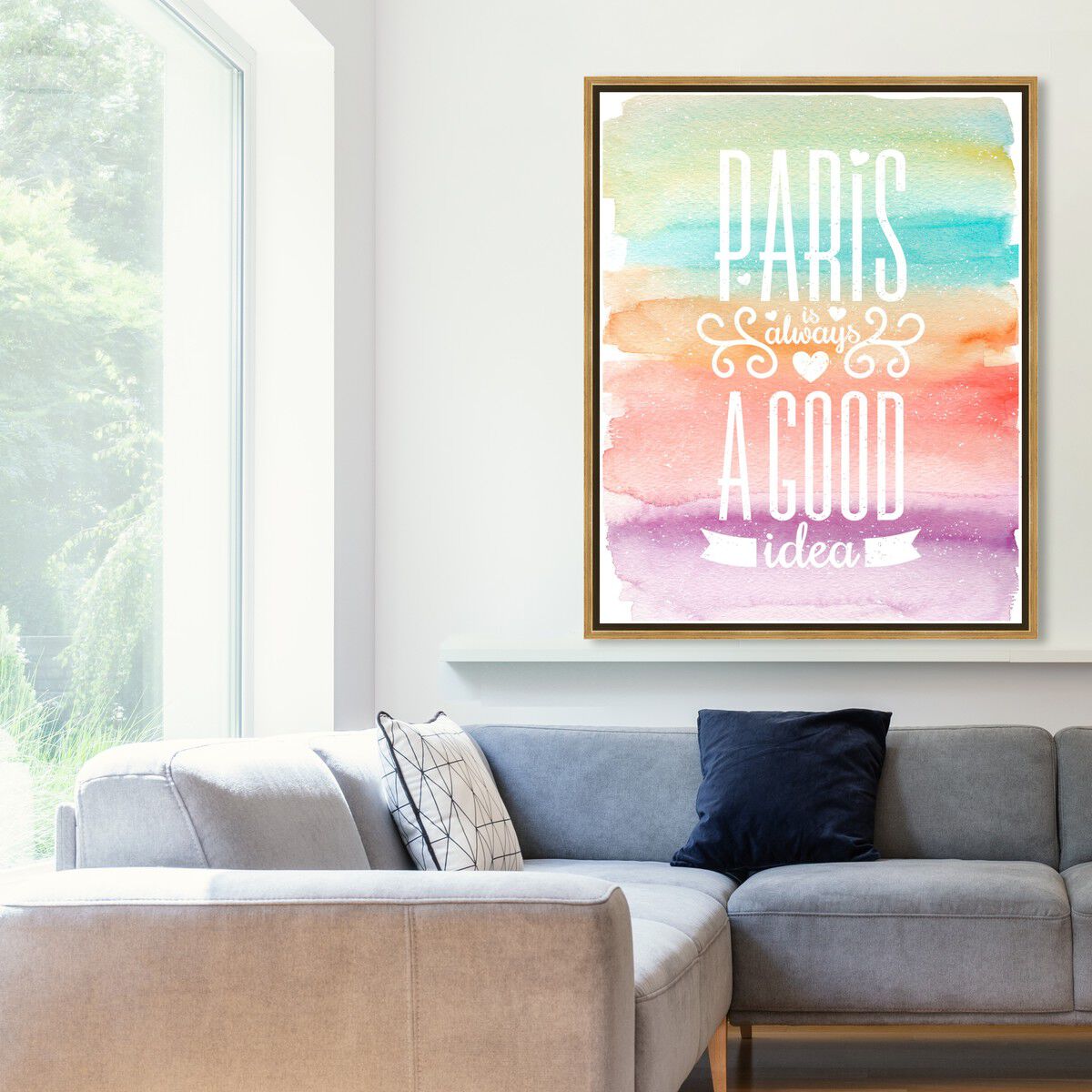 36x45/Framed Canvas/PSGLD