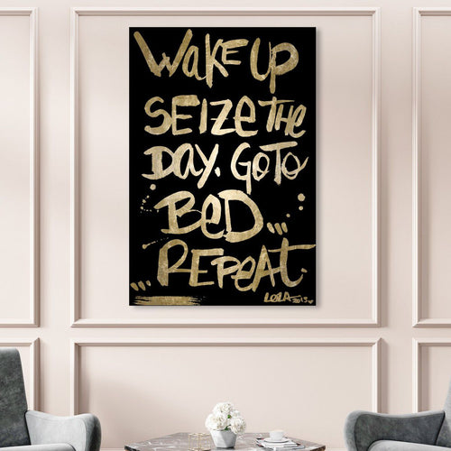 Oliver Gal★Seize the Day★キャンバスアート 51x76 Seize the Day Blue | By Oliver Gal