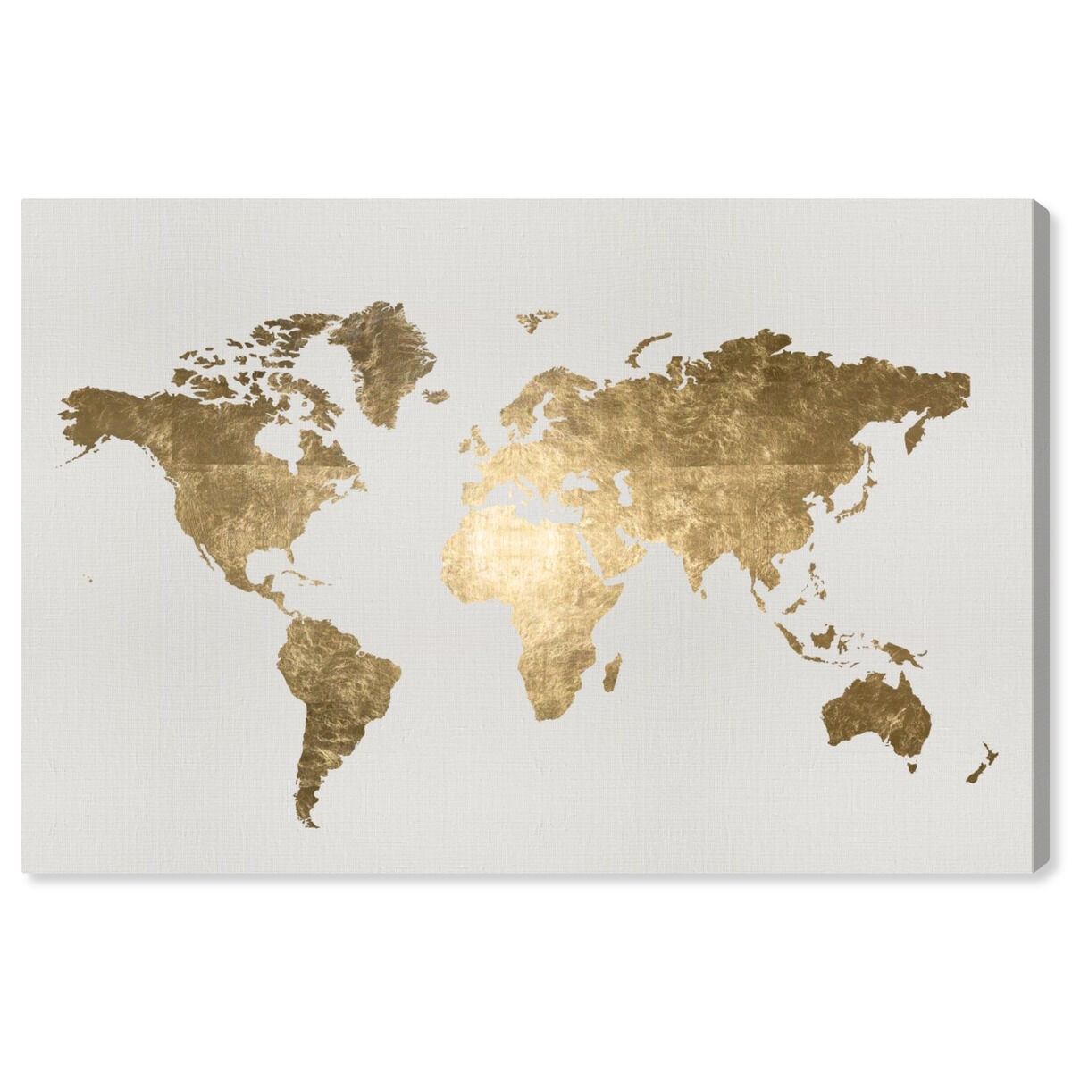 Mapamundi Tiago Homemade | Maps and Flags Wall Art by Oliver Gal