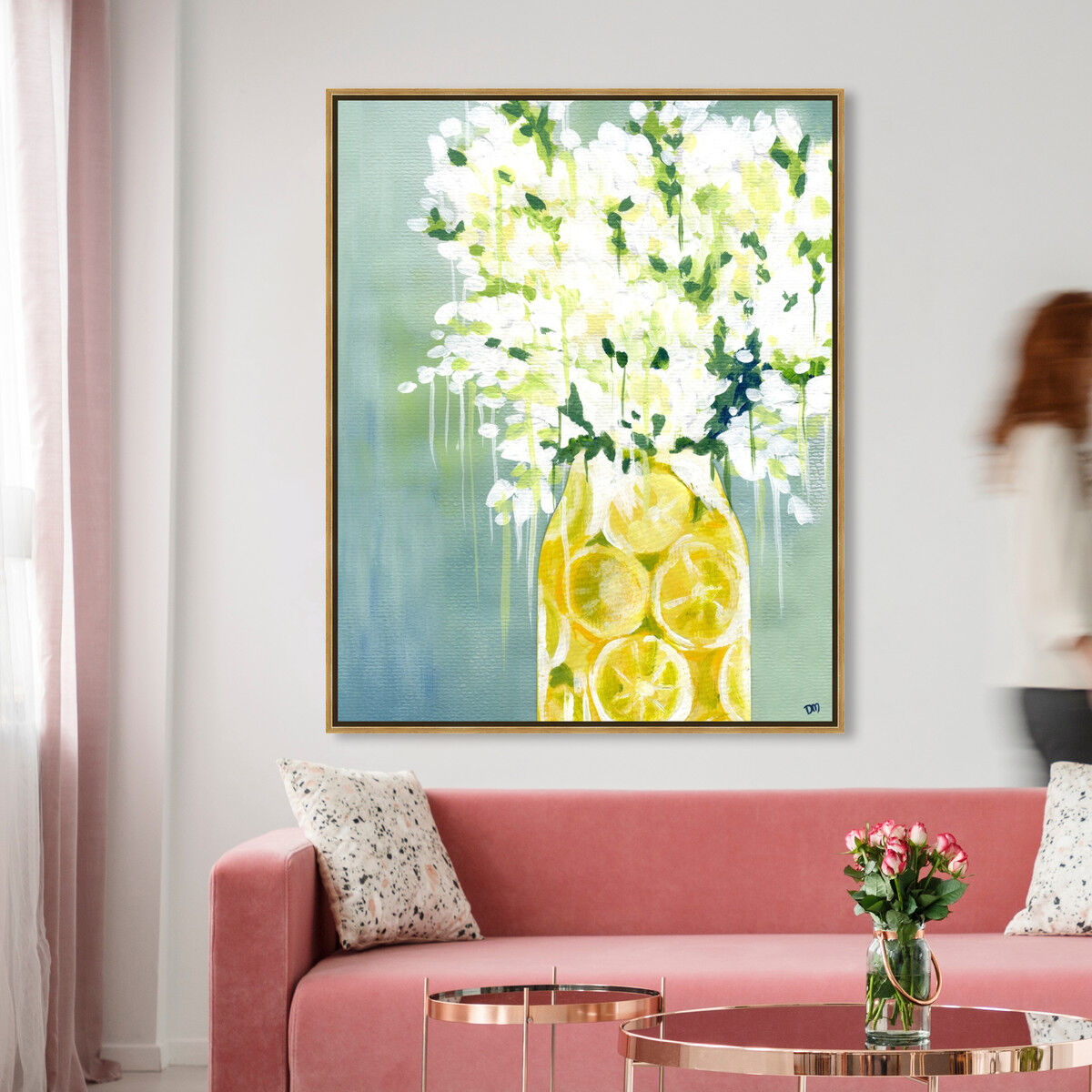 36x45/Framed Canvas/PSGLD