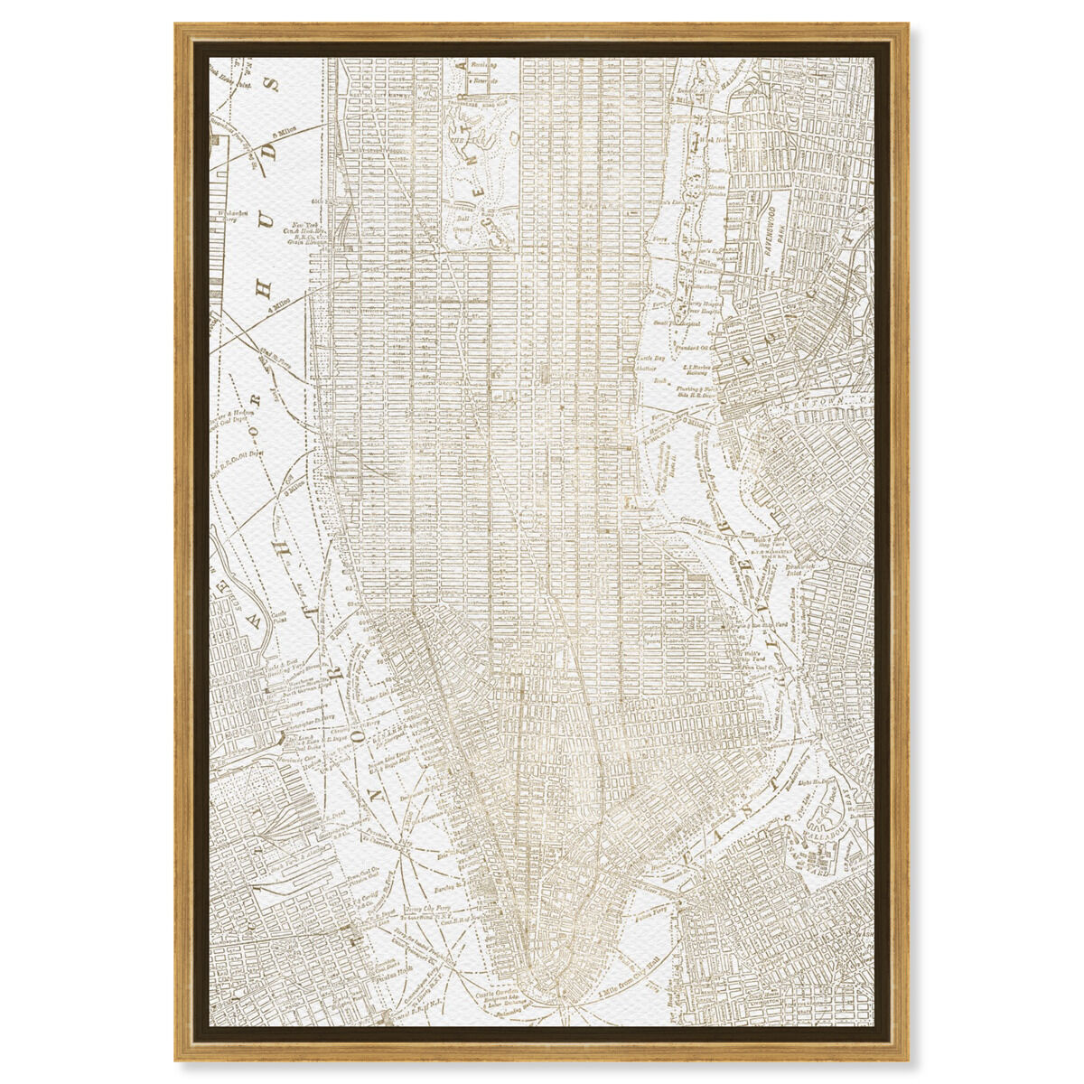 36x54/Framed Canvas/PSGLD