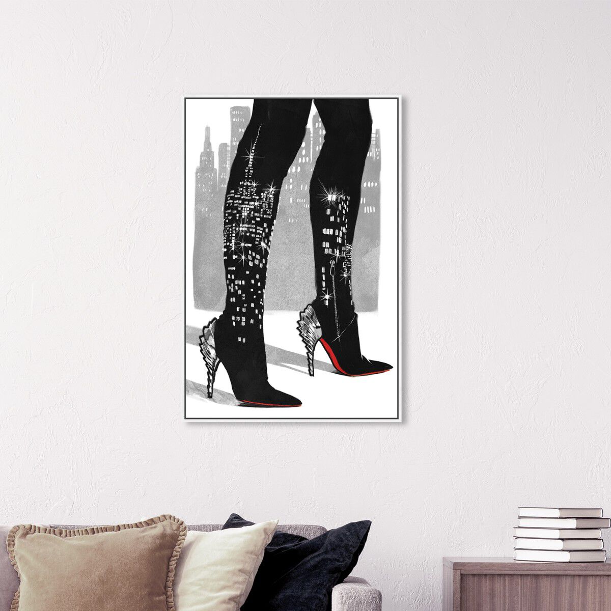 36x54/Framed Canvas/WFL