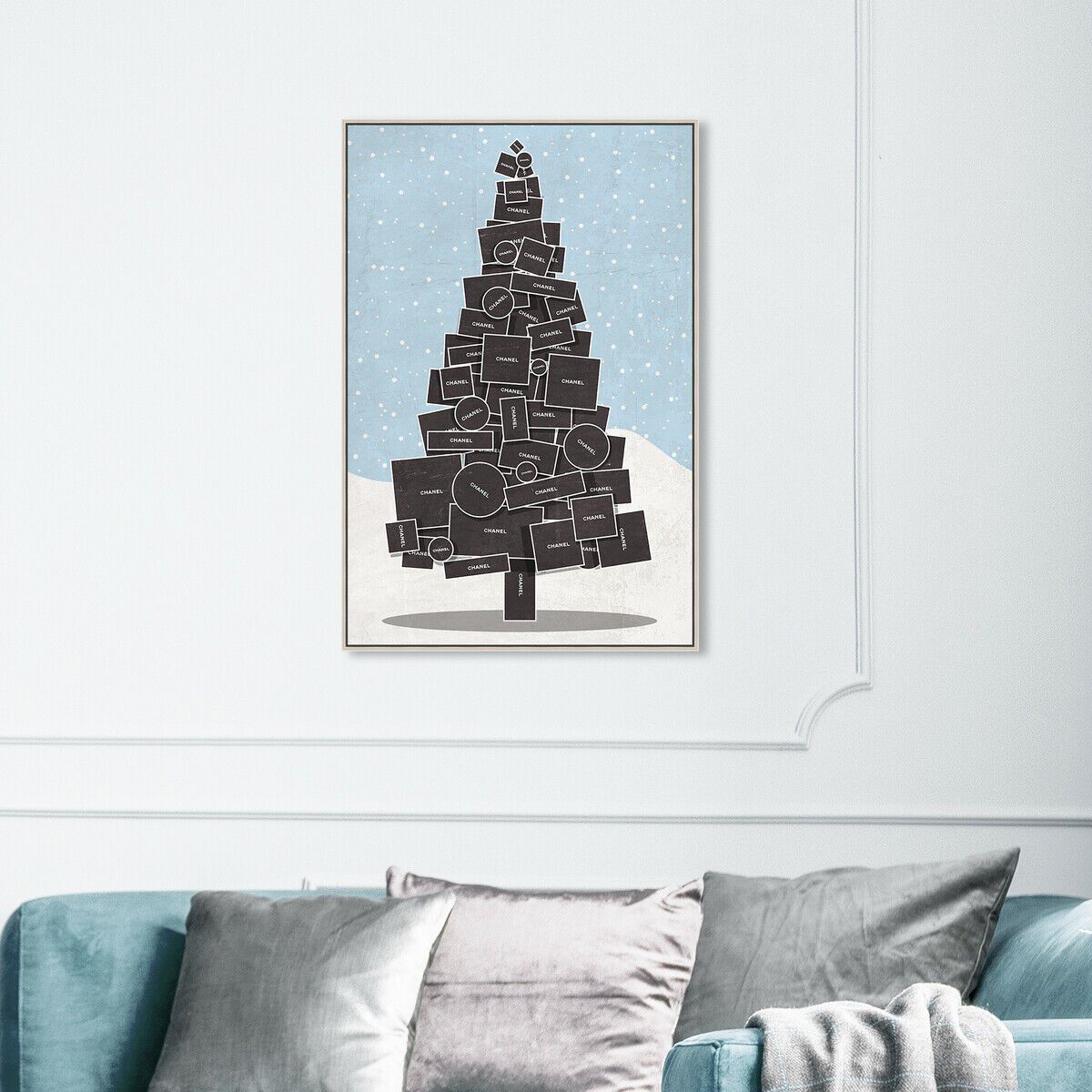 36x54/Framed Canvas/CFL