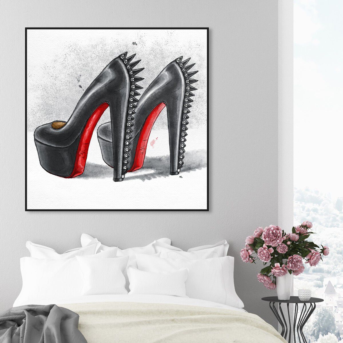 40x40/Framed Canvas/BFL
