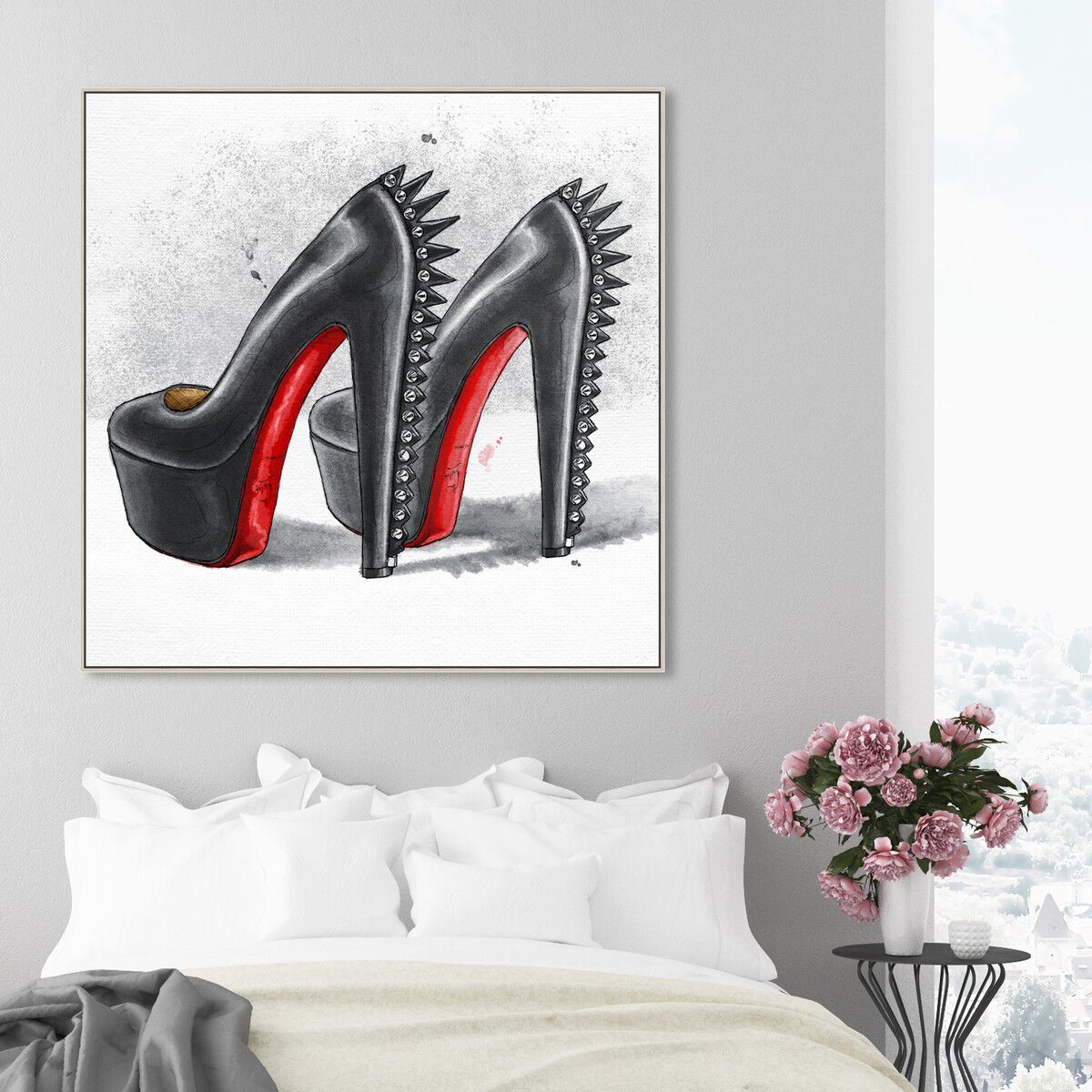 40x40/Framed Canvas/CFL