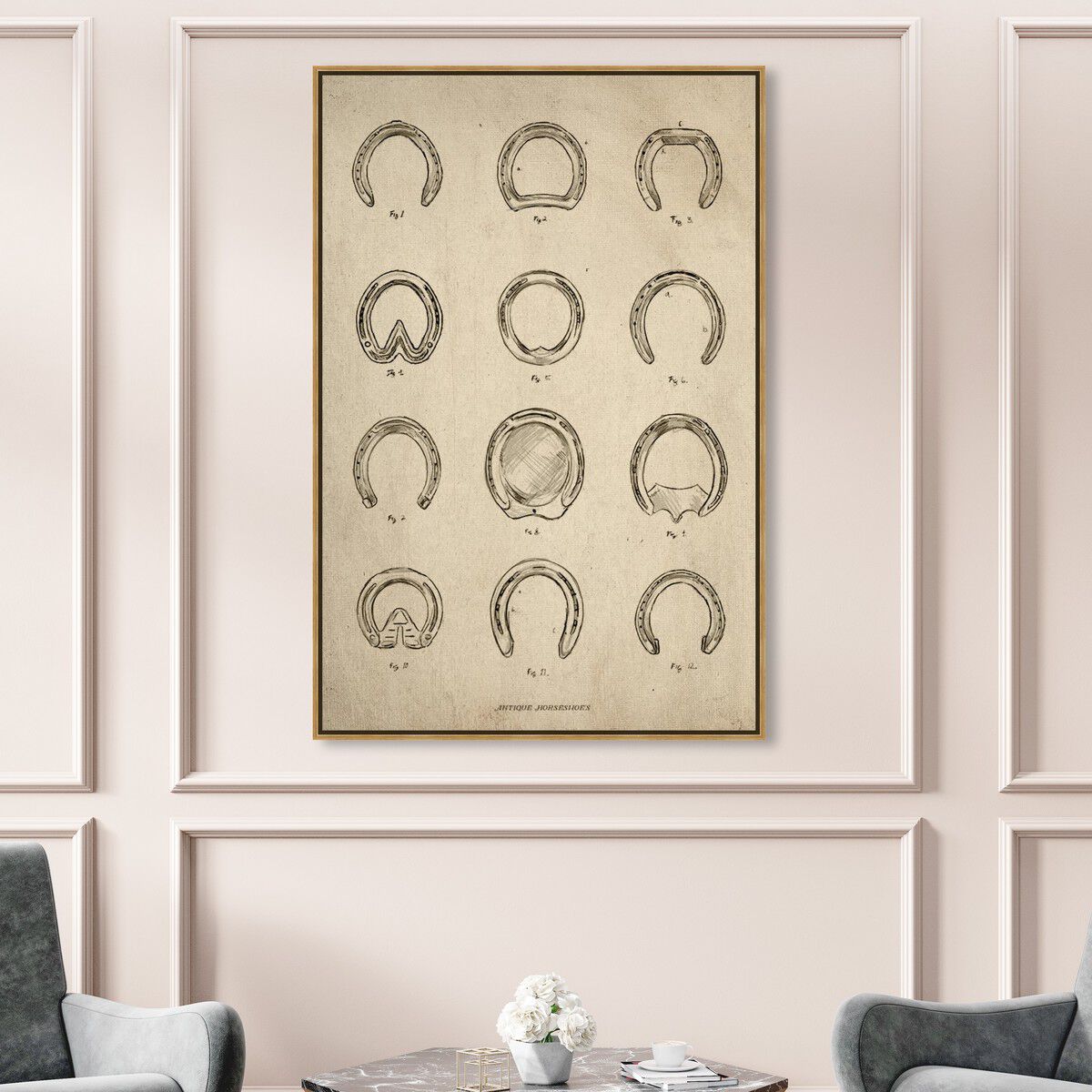 36x54/Framed Canvas/PSGLD