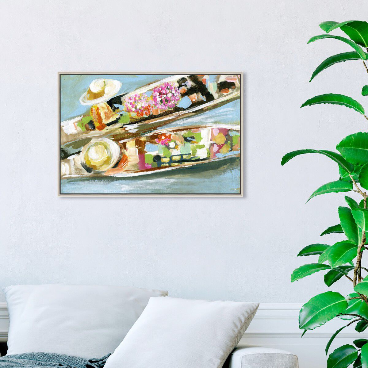 54x36/Framed Canvas/CFL