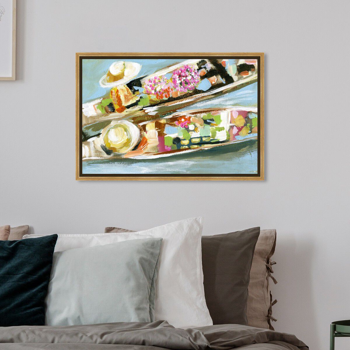 54x36/Framed Canvas/PSGLD
