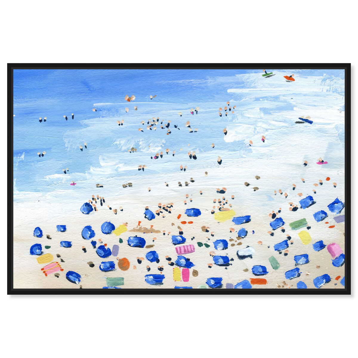 54x36/Framed Canvas/BFL