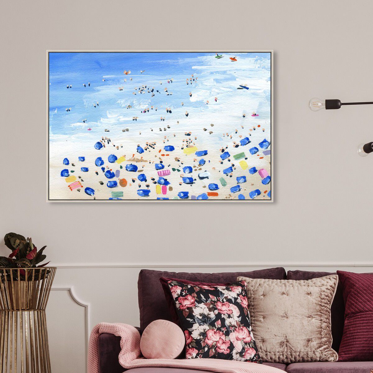 54x36/Framed Canvas/CFL