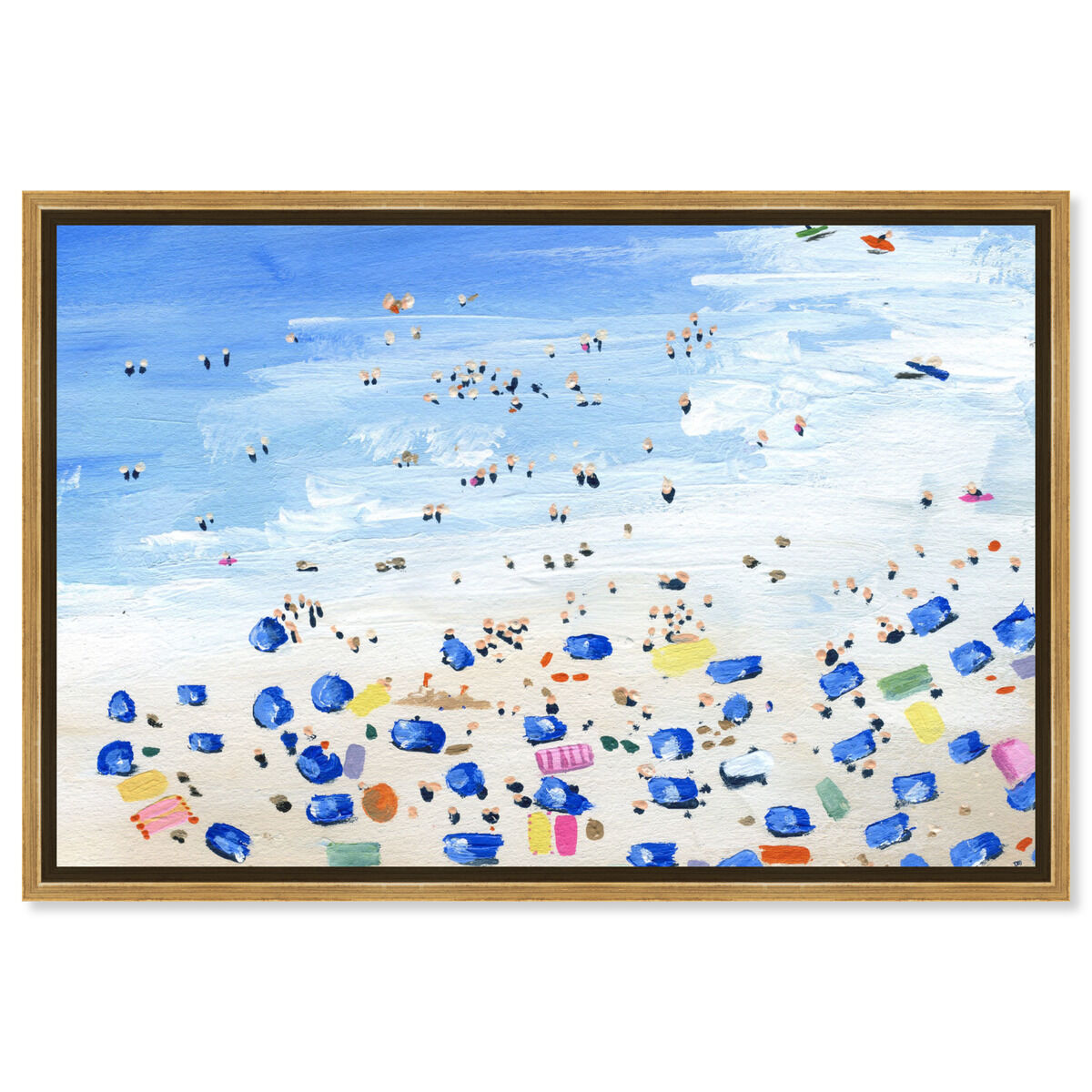 54x36/Framed Canvas/PSGLD