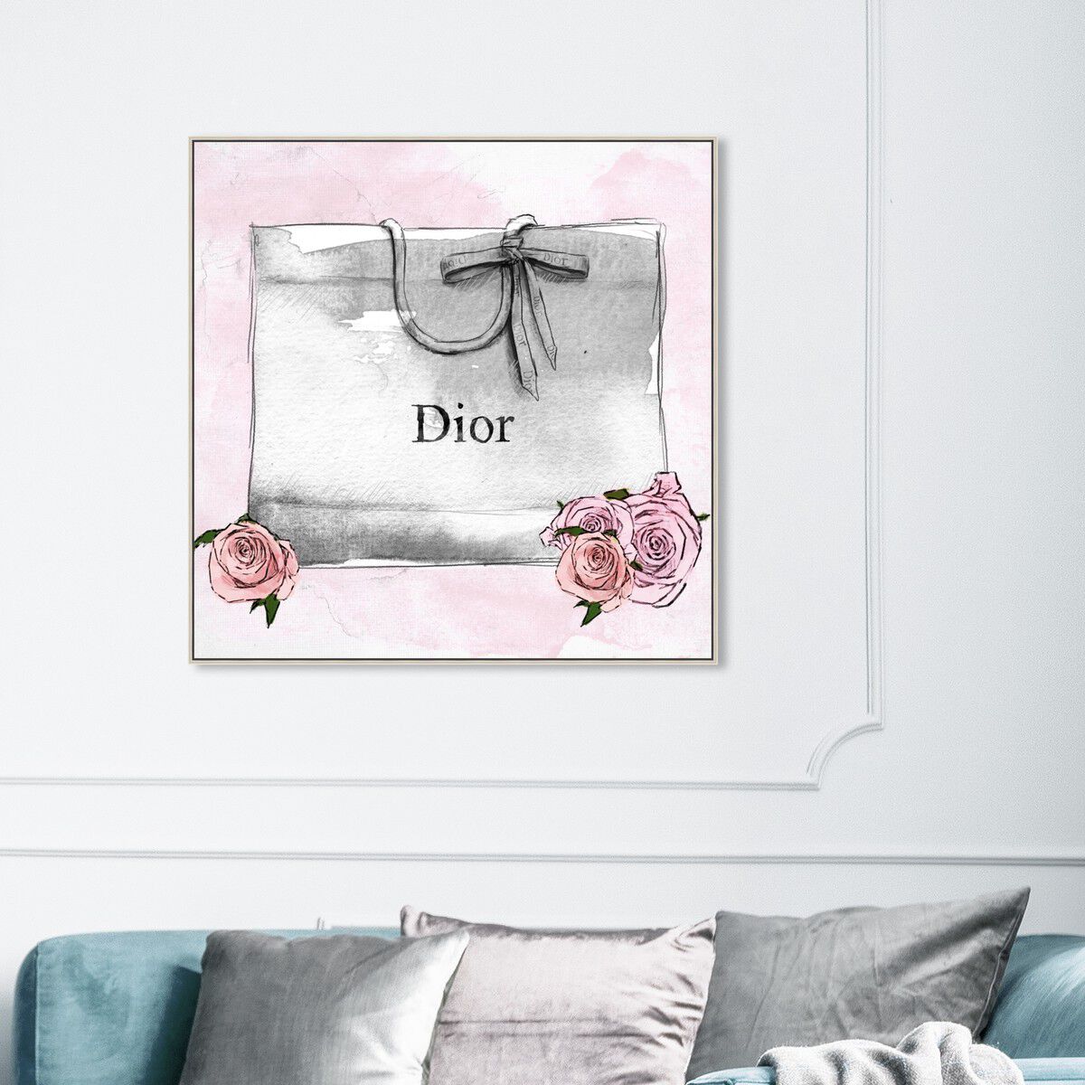 40x40/Framed Canvas/CFL