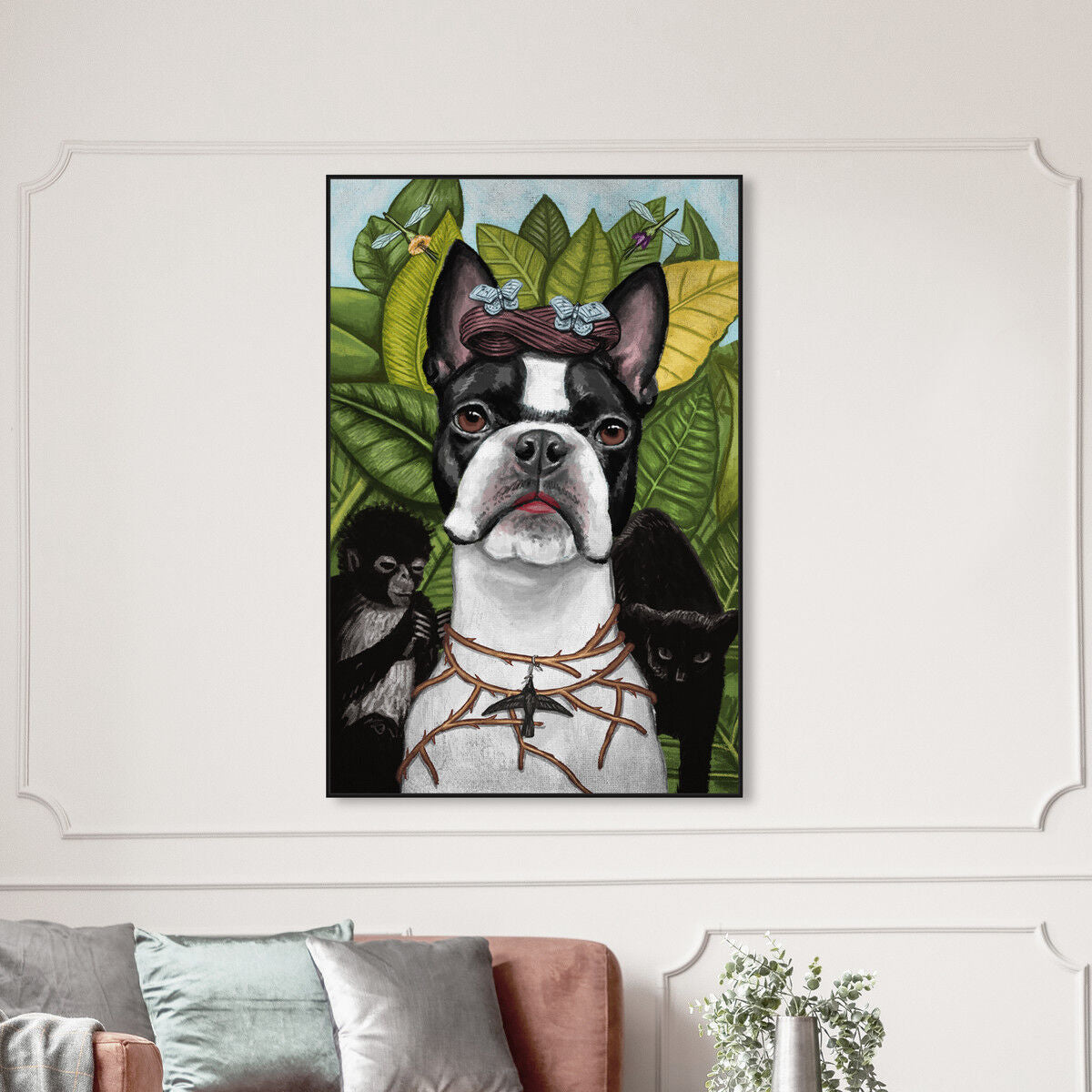 36x54/Framed Canvas/BFL