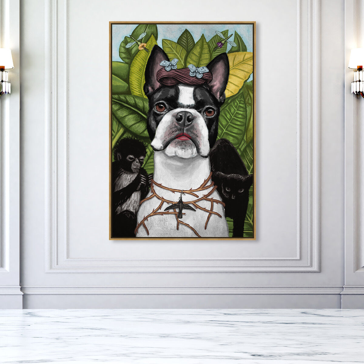 36x54/Framed Canvas/PSGLD