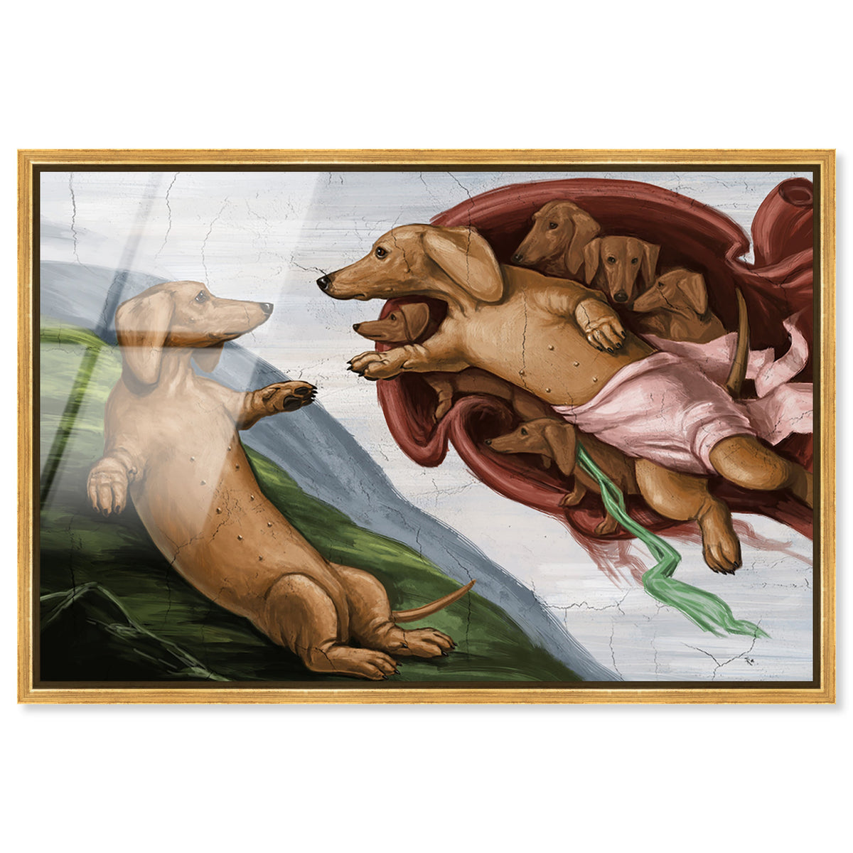 The Creation of the Dog | By Oliver Gal