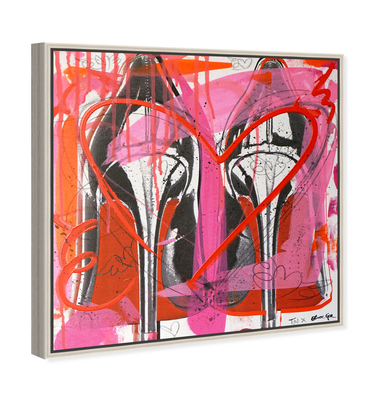 40x40/Framed Canvas/CFL