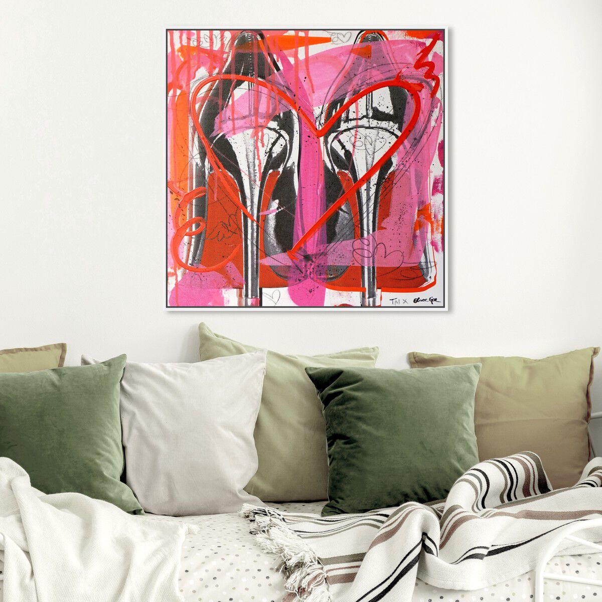 40x40/Framed Canvas/WFL