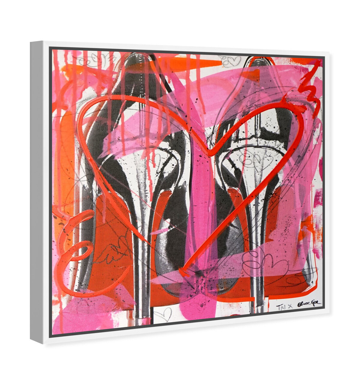 40x40/Framed Canvas/WFL
