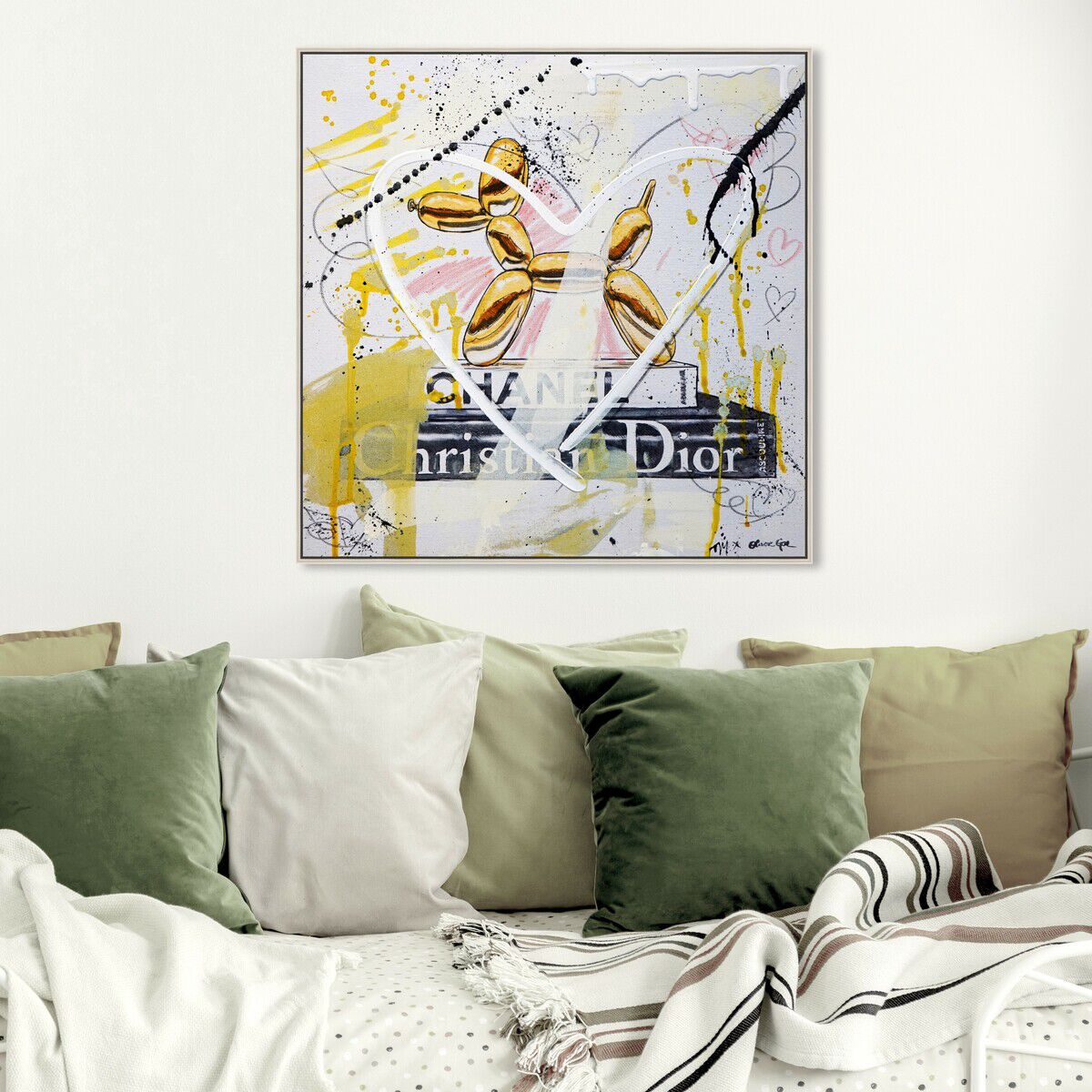 40x40/Framed Canvas/CFL
