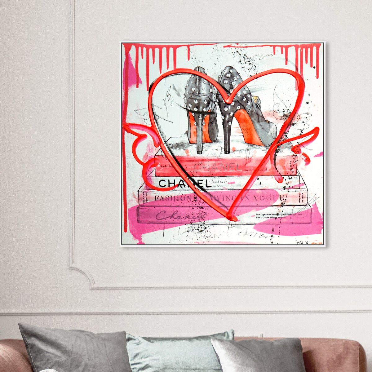 40x40/Framed Canvas/WFL