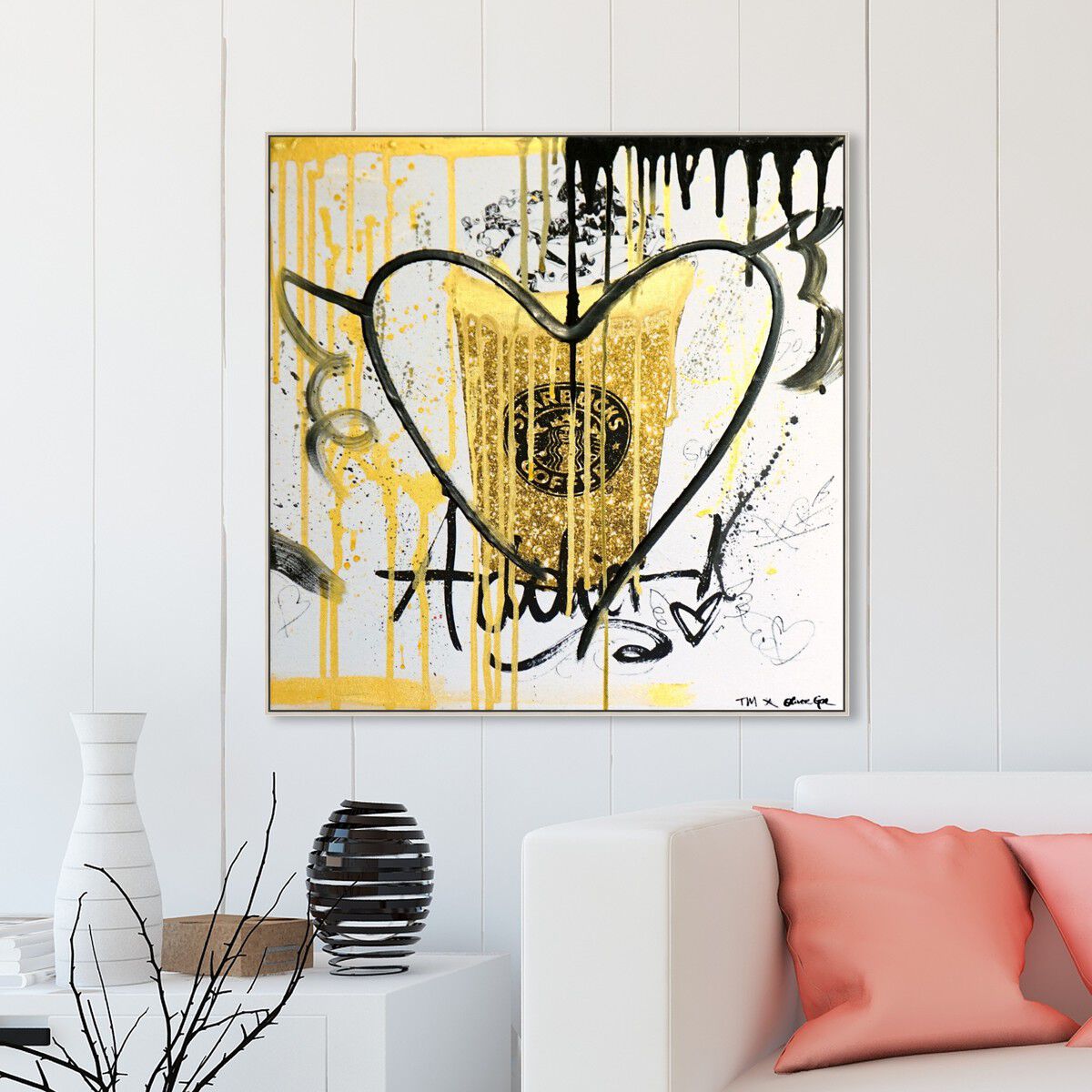 40x40/Framed Canvas/CFL