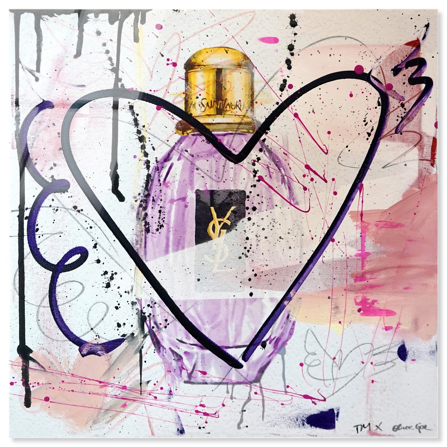 40x40/Acrylic/Unframed