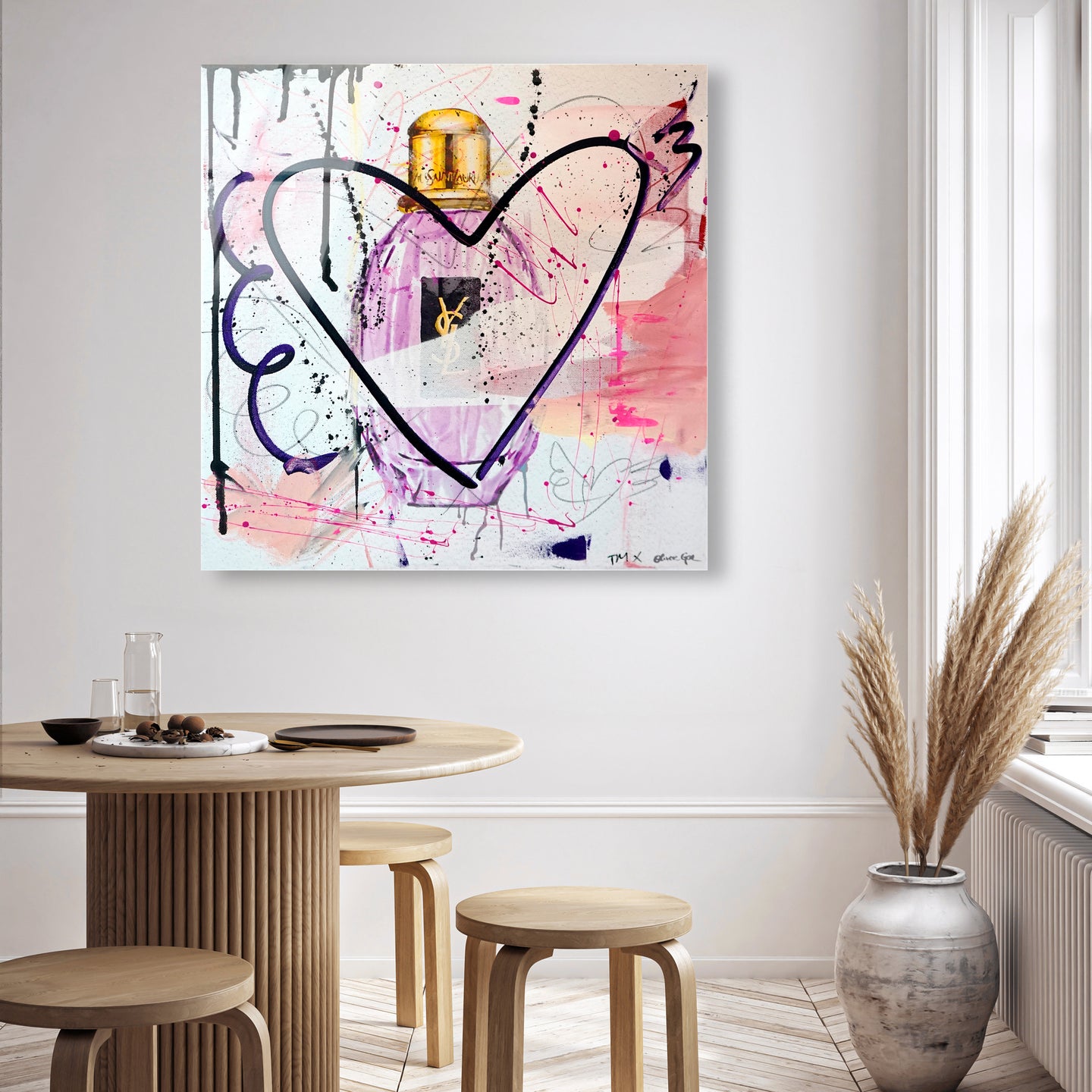 40x40/Acrylic/Unframed