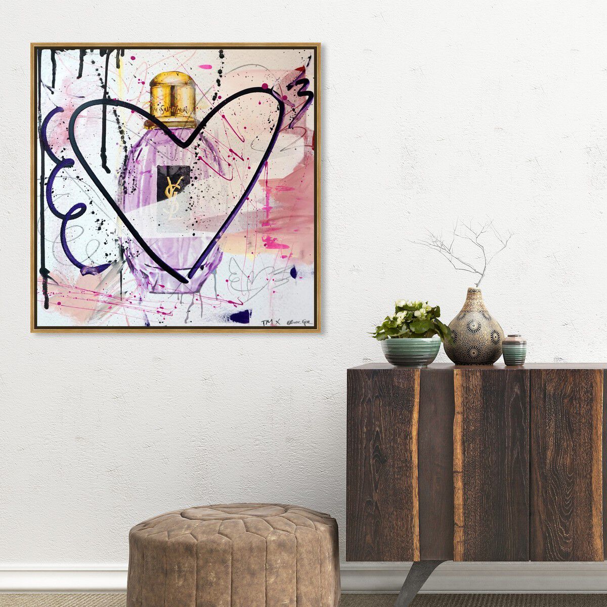 40x40/Canvas/PSGLD