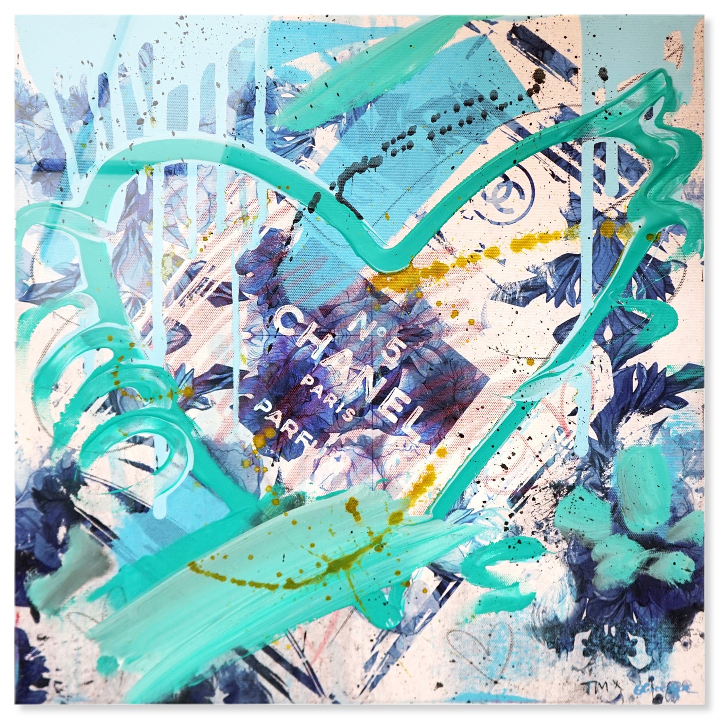 40x40/Acrylic/Unframed