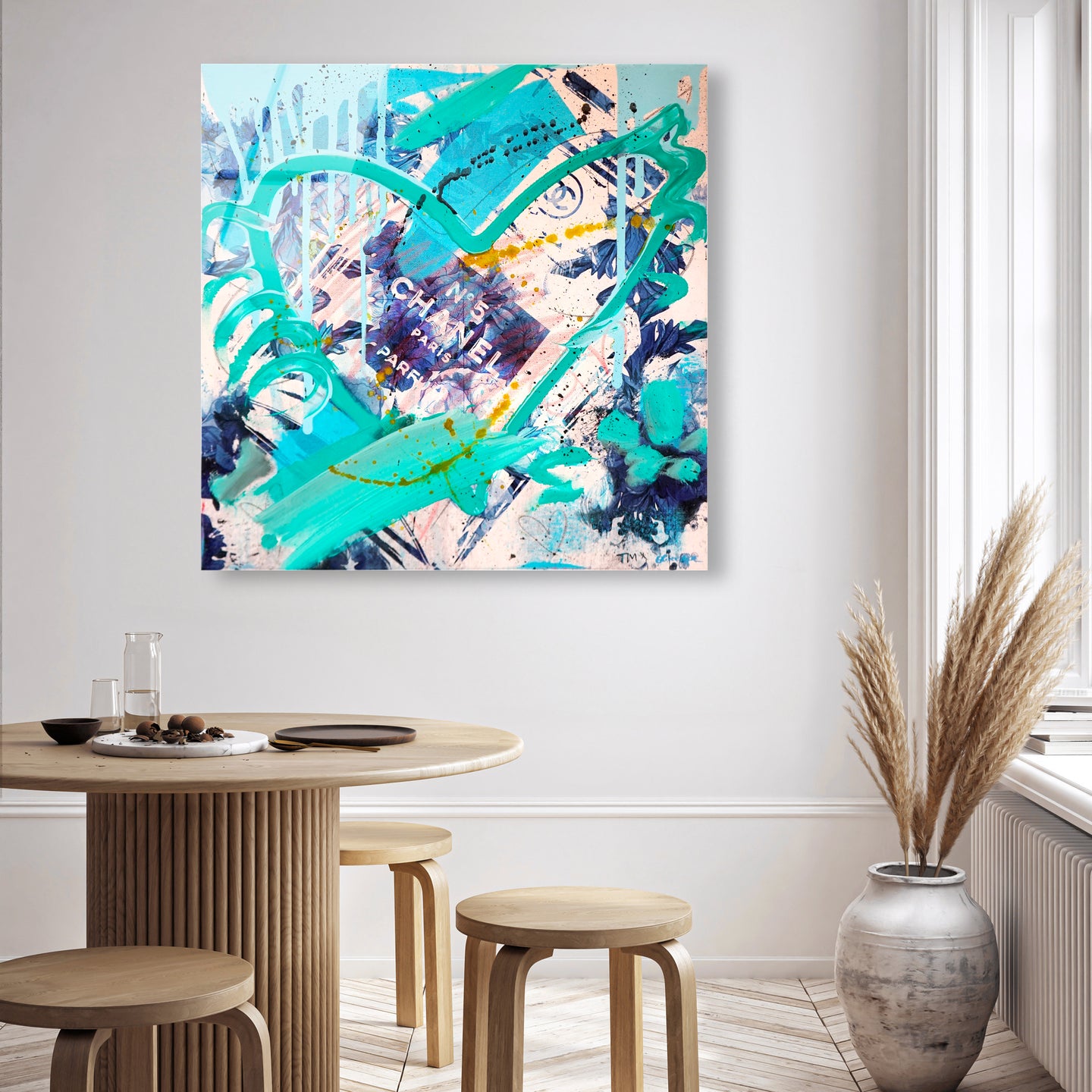 40x40/Acrylic/Unframed