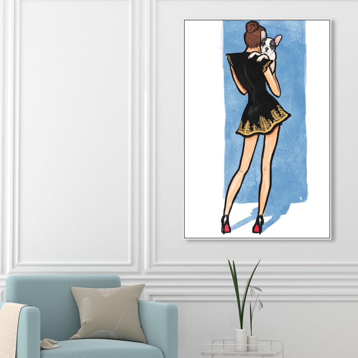 36x54/Framed Canvas/WFL