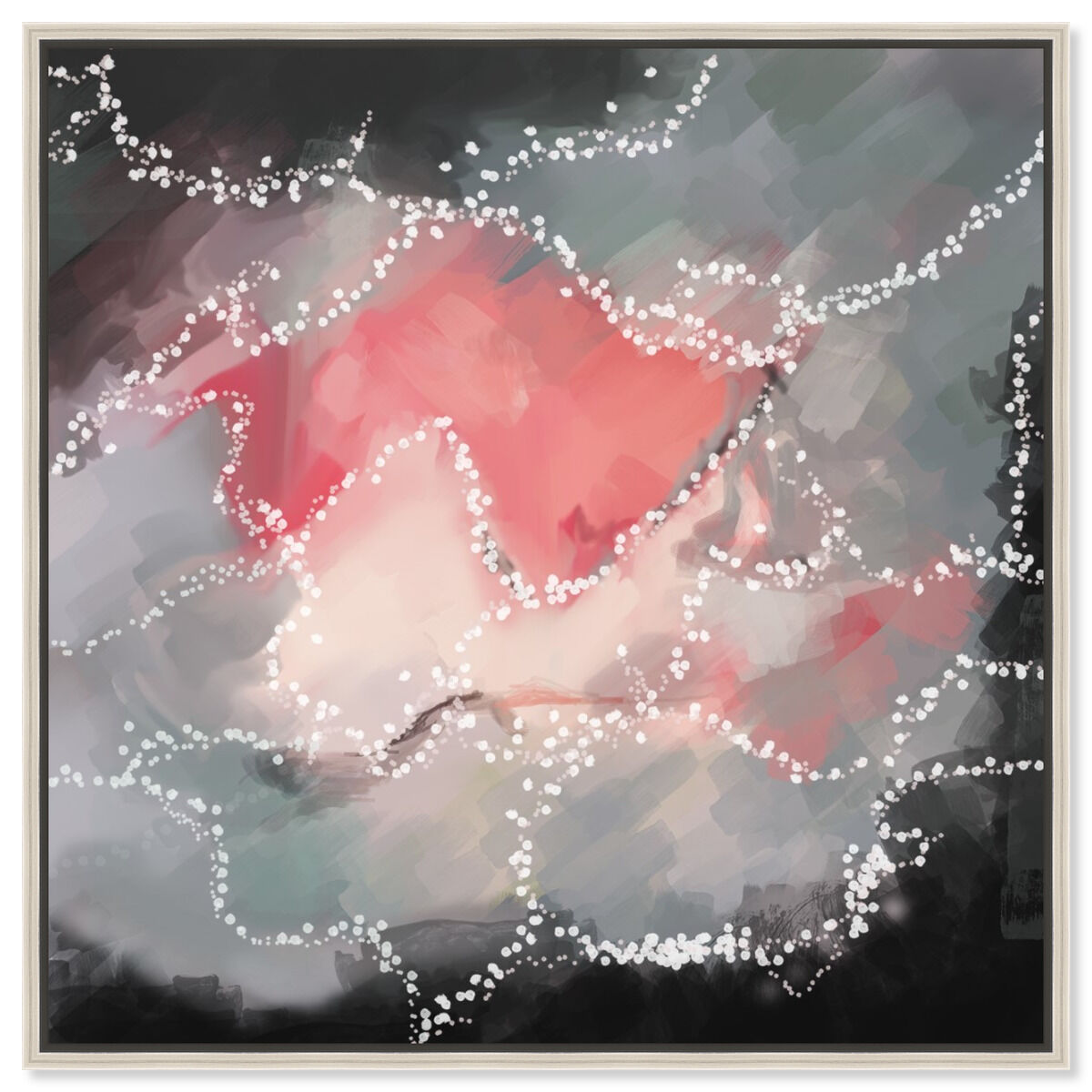 40x40/Framed Canvas/CFL