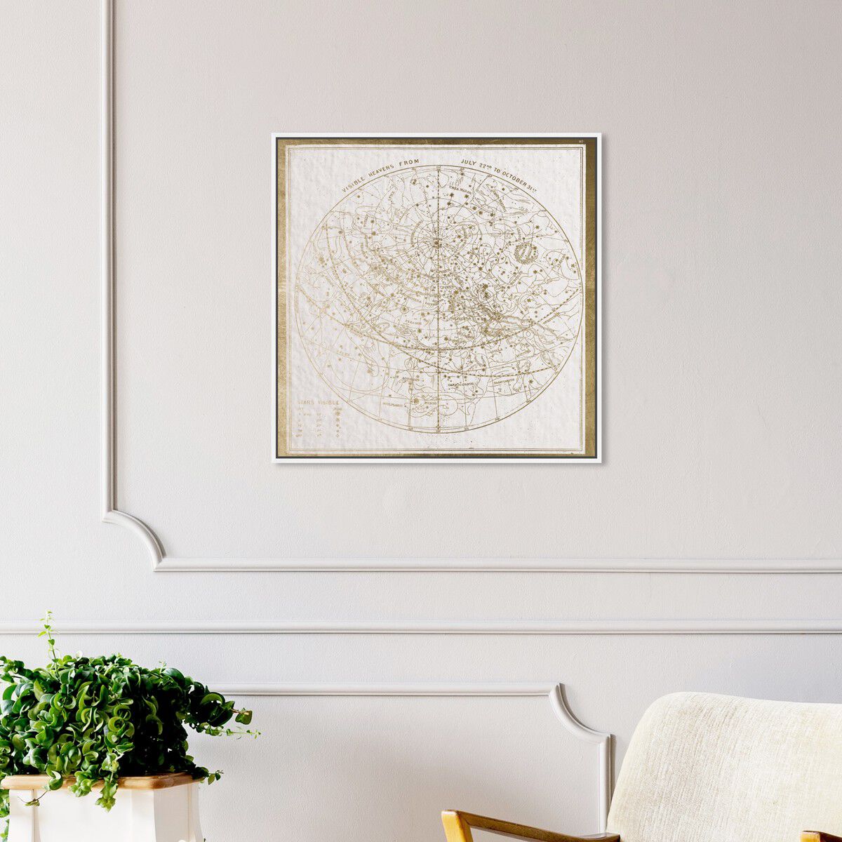 Visible Heavens II | Wall Art by Oliver Gal