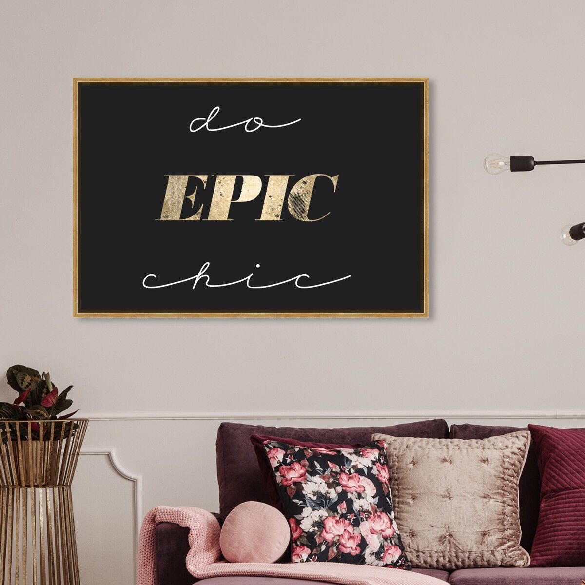 54x36/Framed Canvas/PSGLD