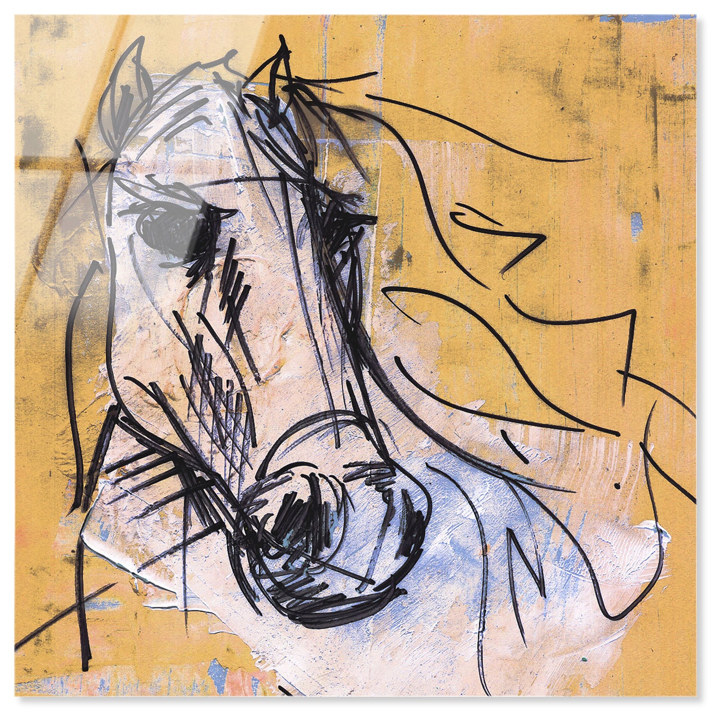 40x40/Acrylic/Unframed
