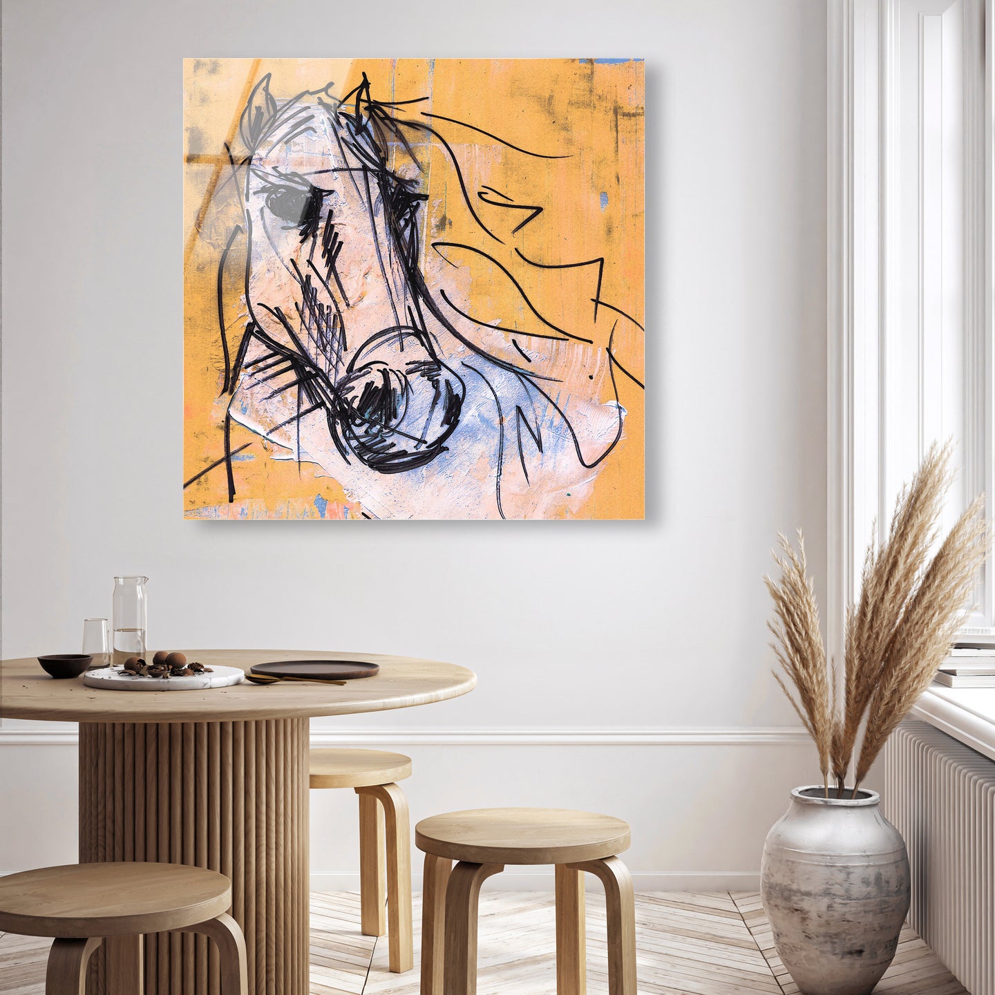 40x40/Acrylic/Unframed