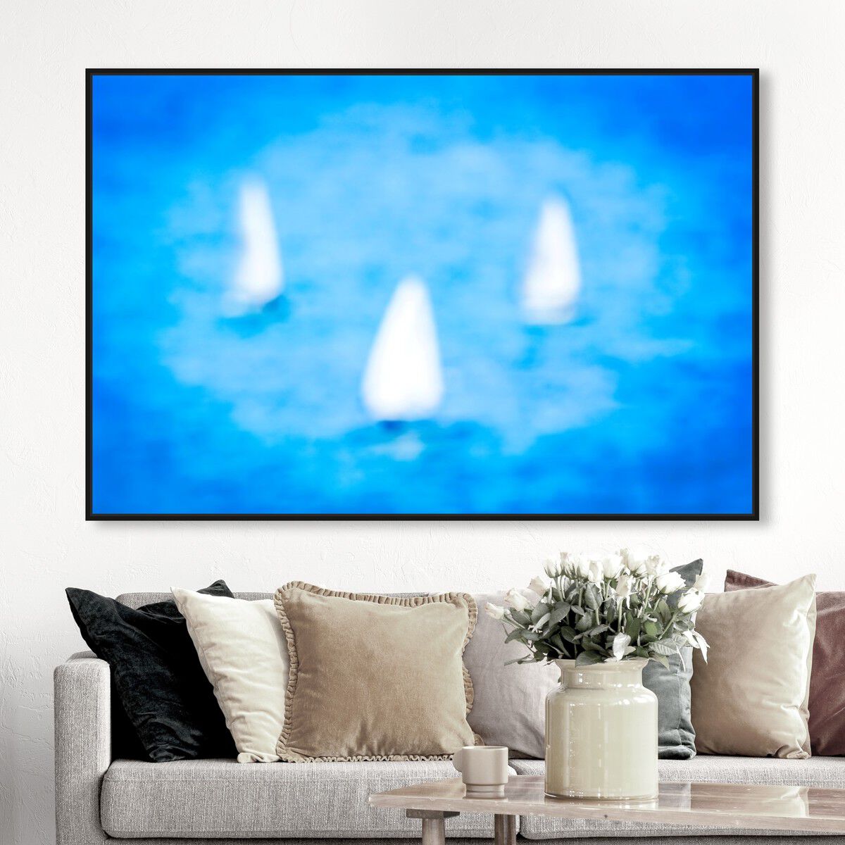 54x36/Framed Canvas/BFL