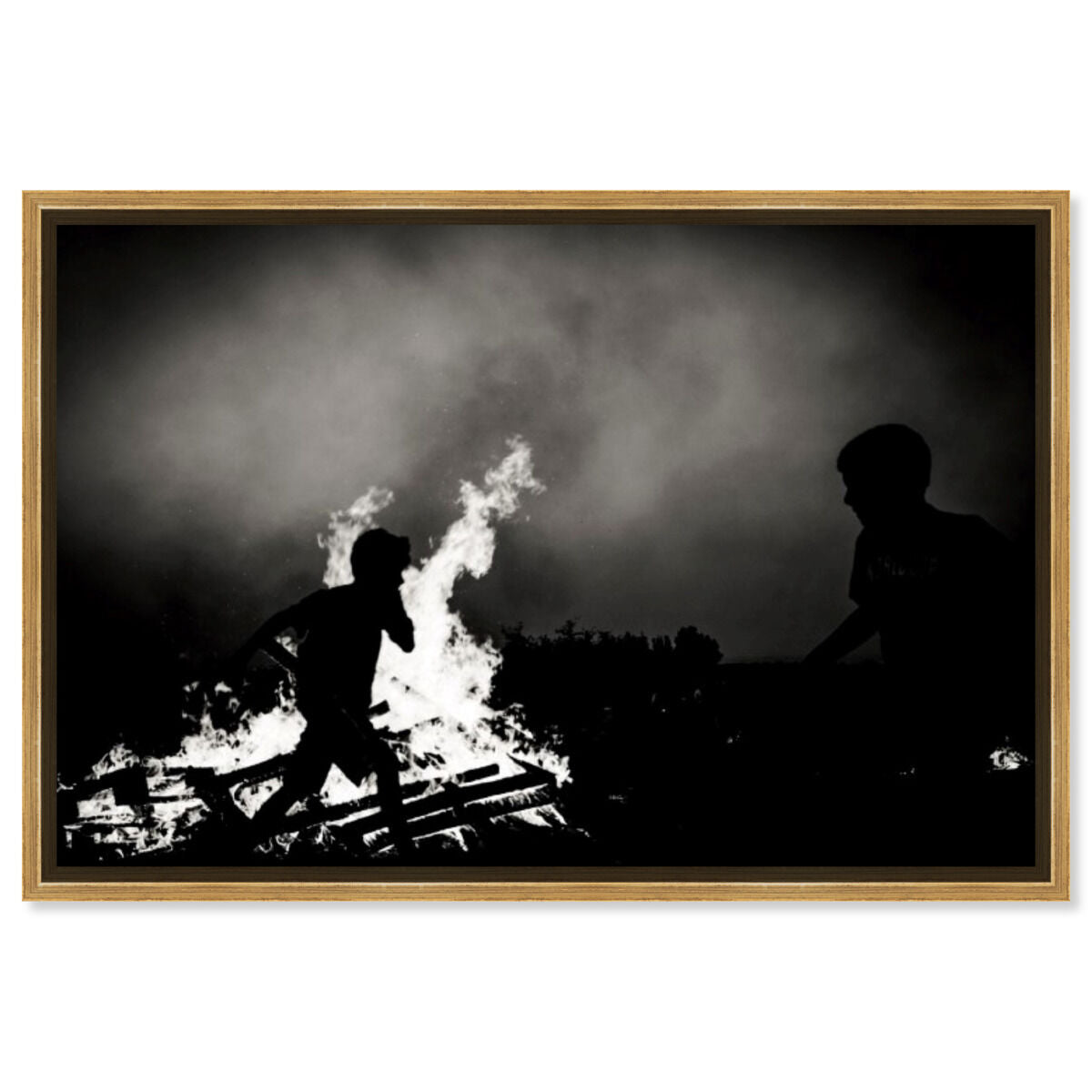54x36/Framed Canvas/PSGLD