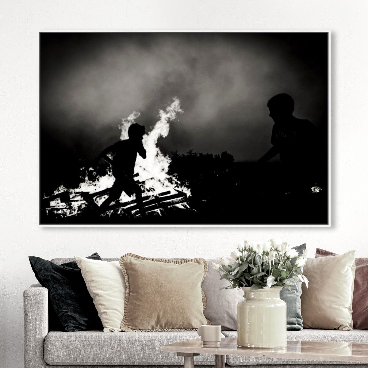 54x36/Framed Canvas/WFL