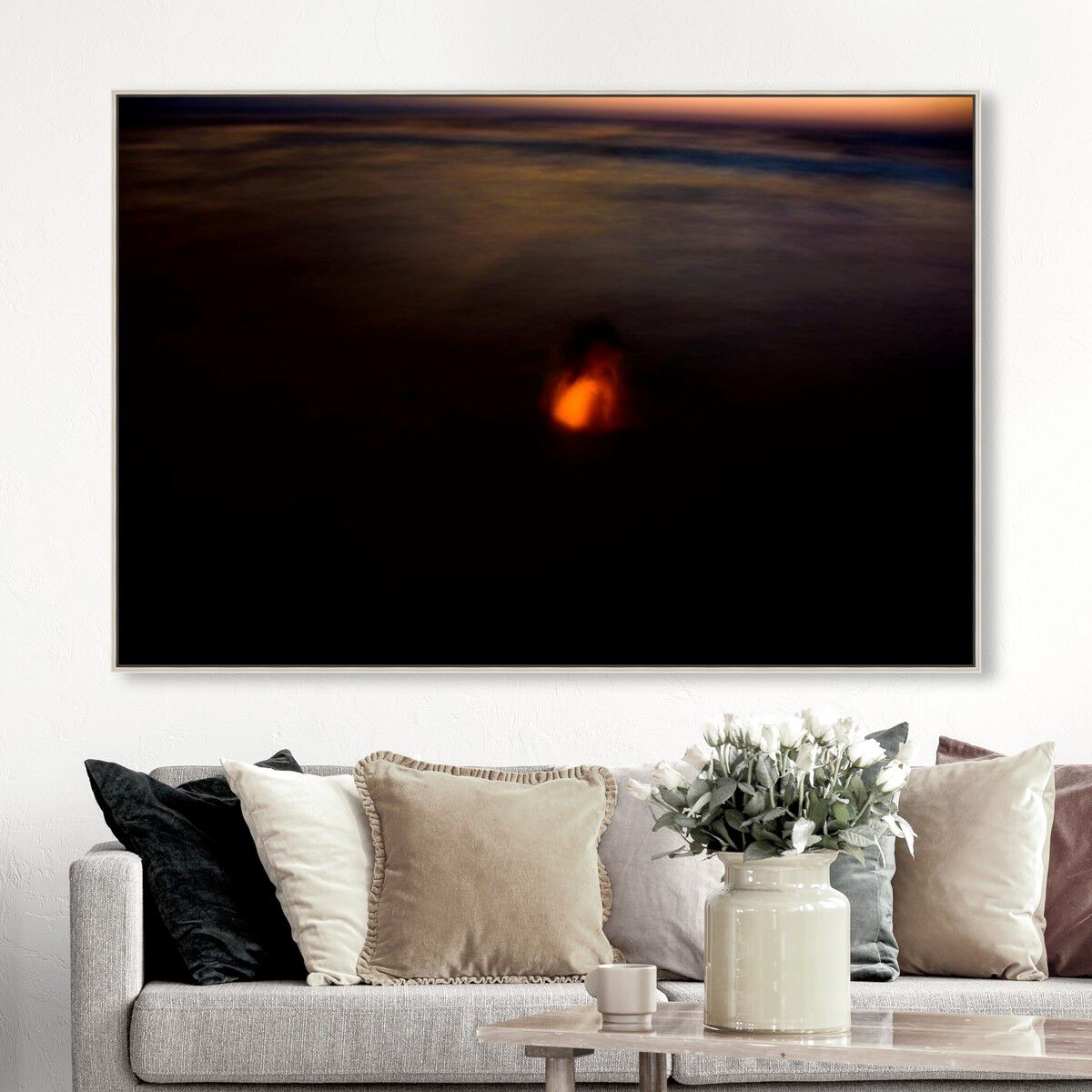 54x36/Framed Canvas/CFL