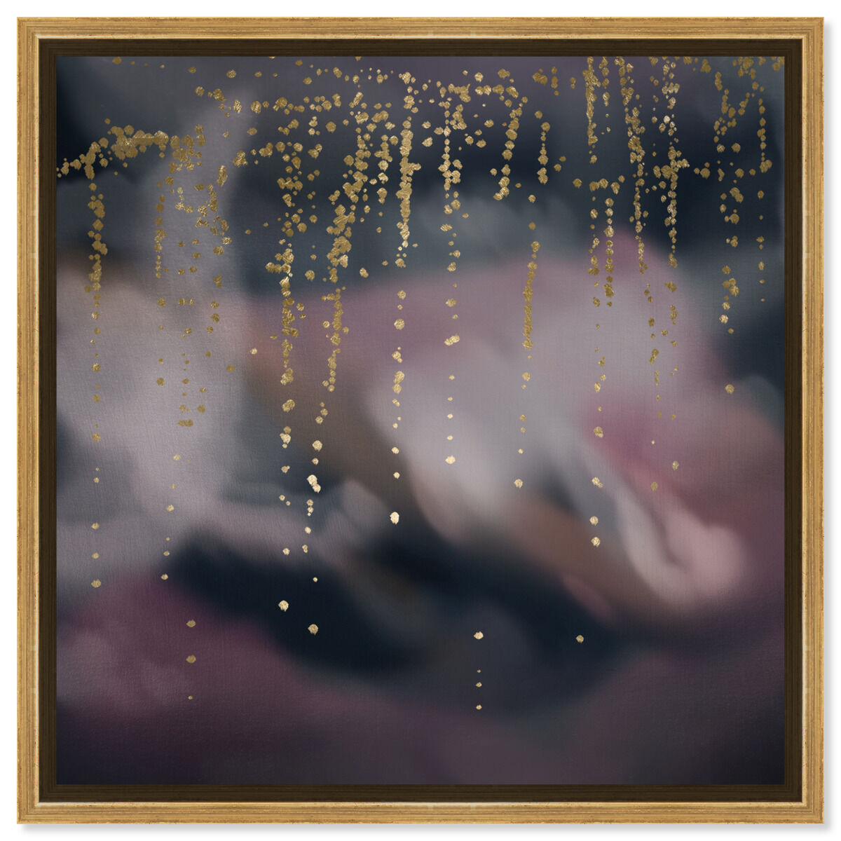 40x40/Framed Canvas/PSGLD