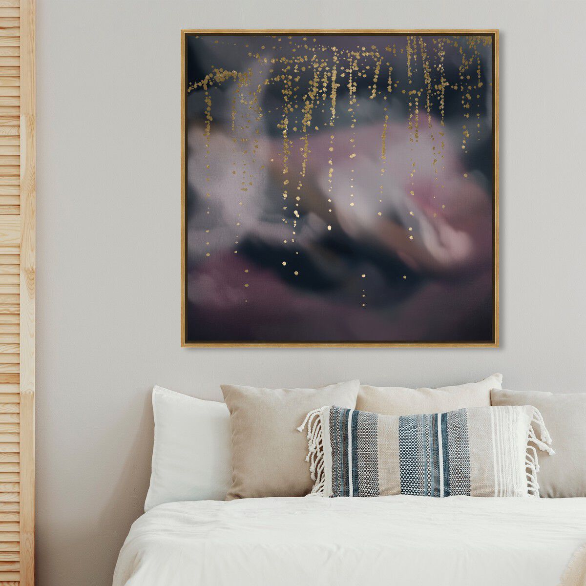 40x40/Framed Canvas/PSGLD