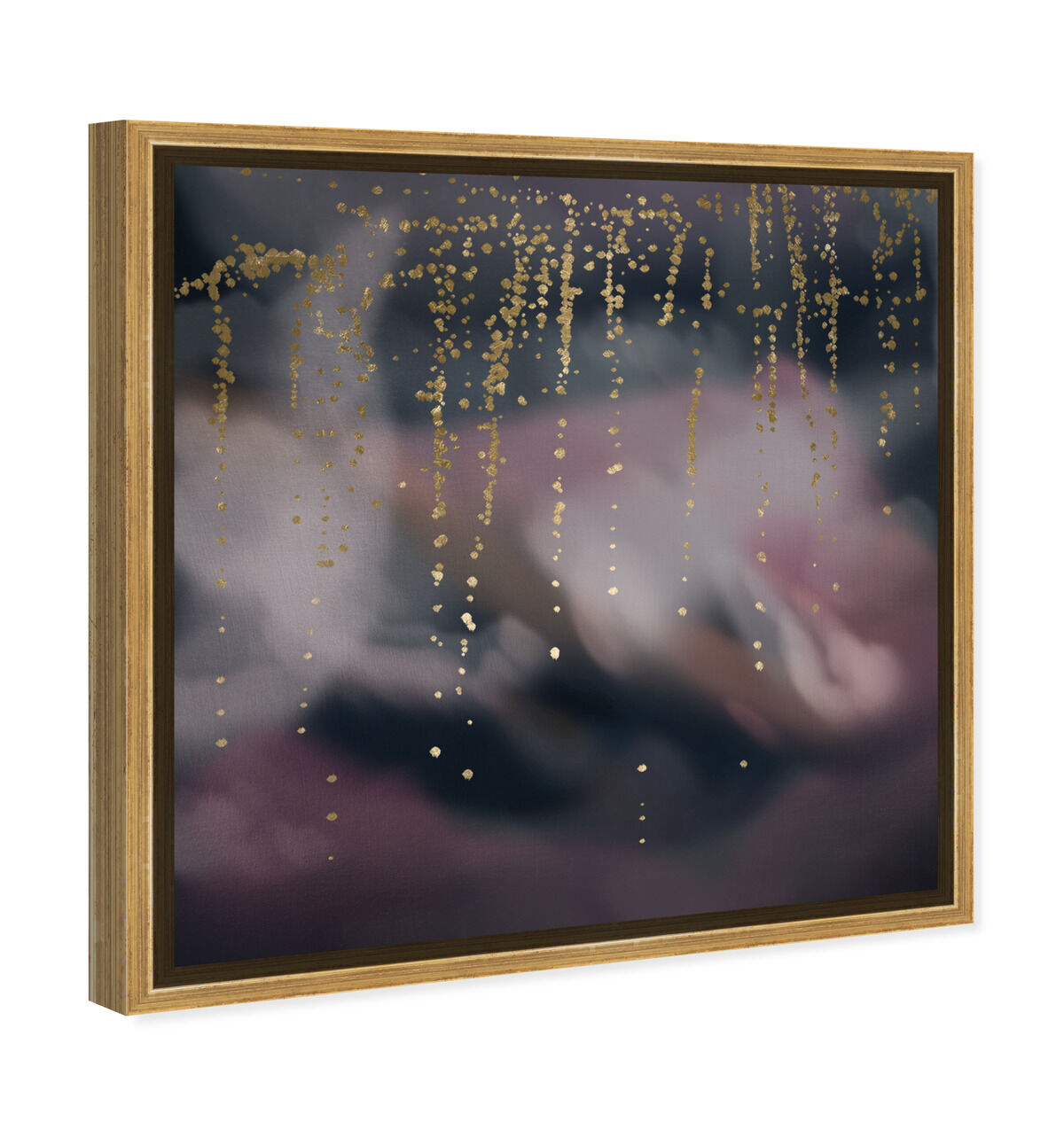40x40/Framed Canvas/PSGLD