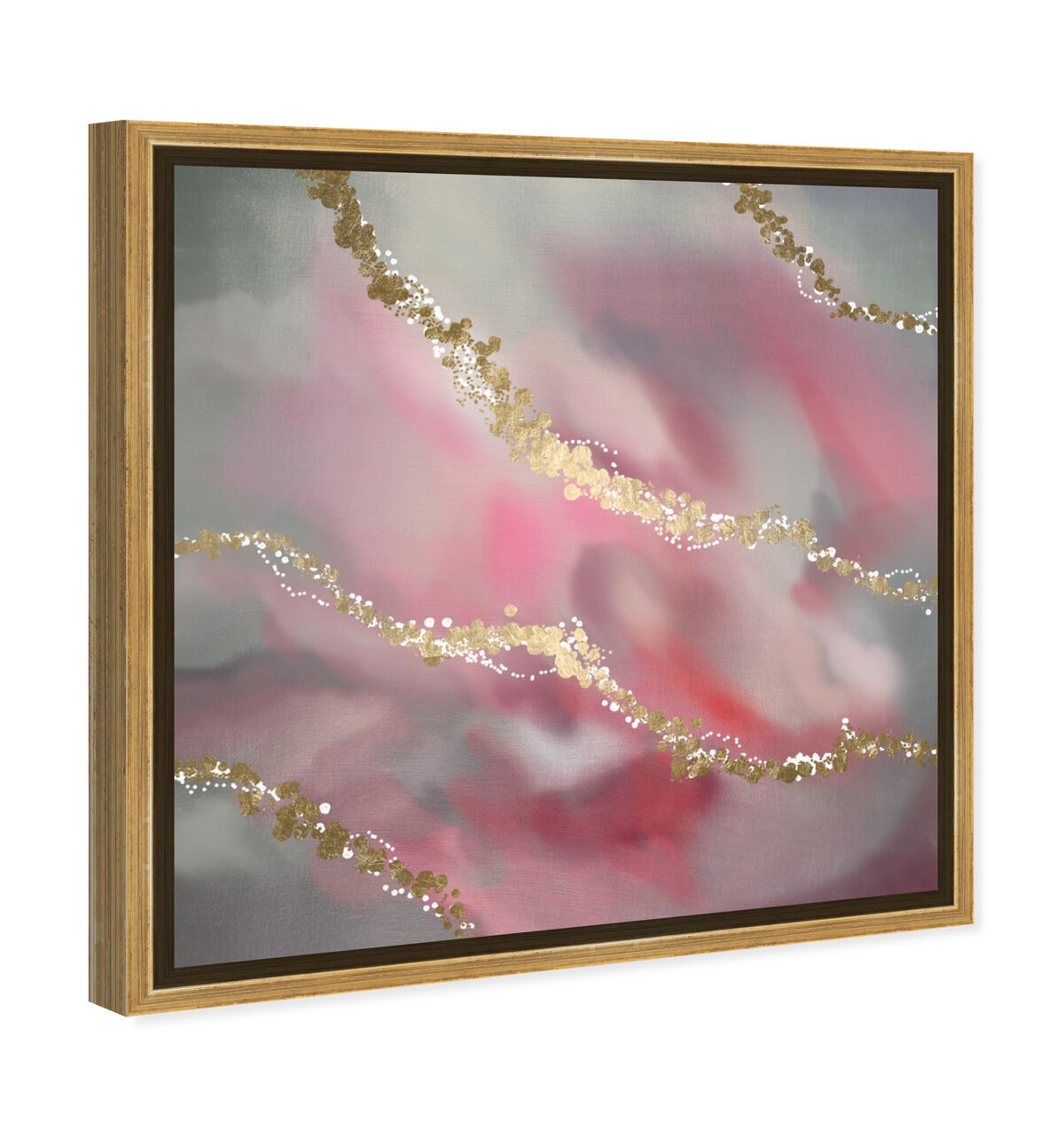 40x40/Framed Canvas/PSGLD
