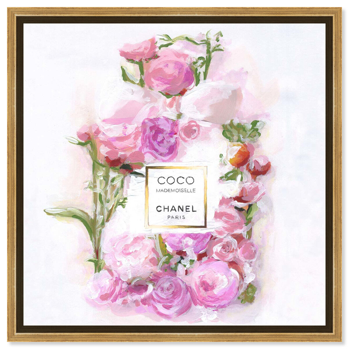 40x40/Framed Canvas/PSGLD