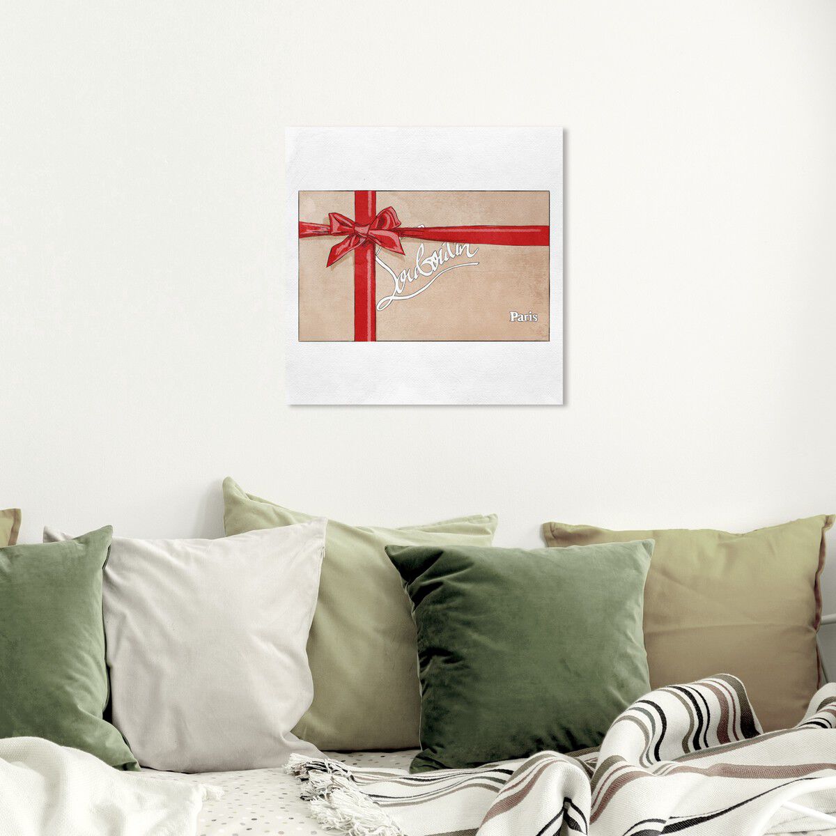 新品 オリバーガル Perfect Red Gift Perfect Red Gift II | Wall Art by Oliver Gal
