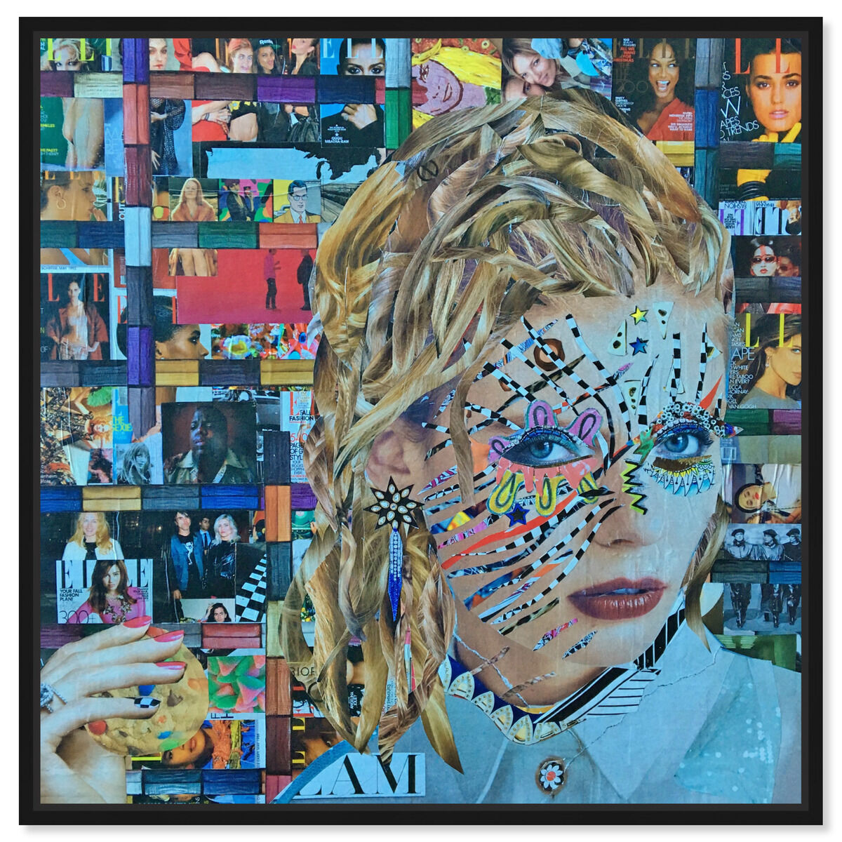 40x40/Framed Canvas/BFL