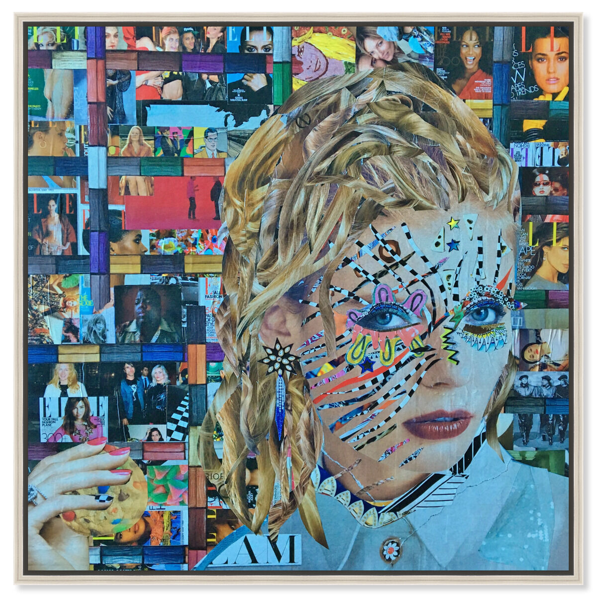 40x40/Framed Canvas/CFL