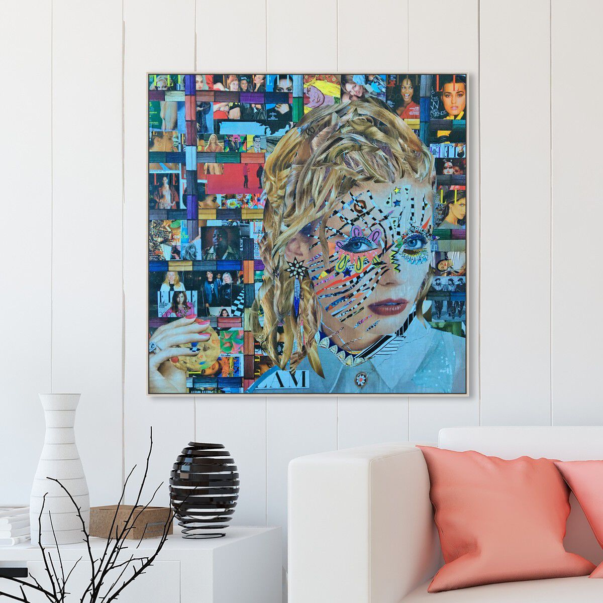 40x40/Framed Canvas/CFL